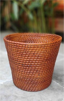 Picture of WALNUT CANE PLANTERS